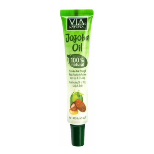 Via Natural Jojoba Oil 1.5 oz tube