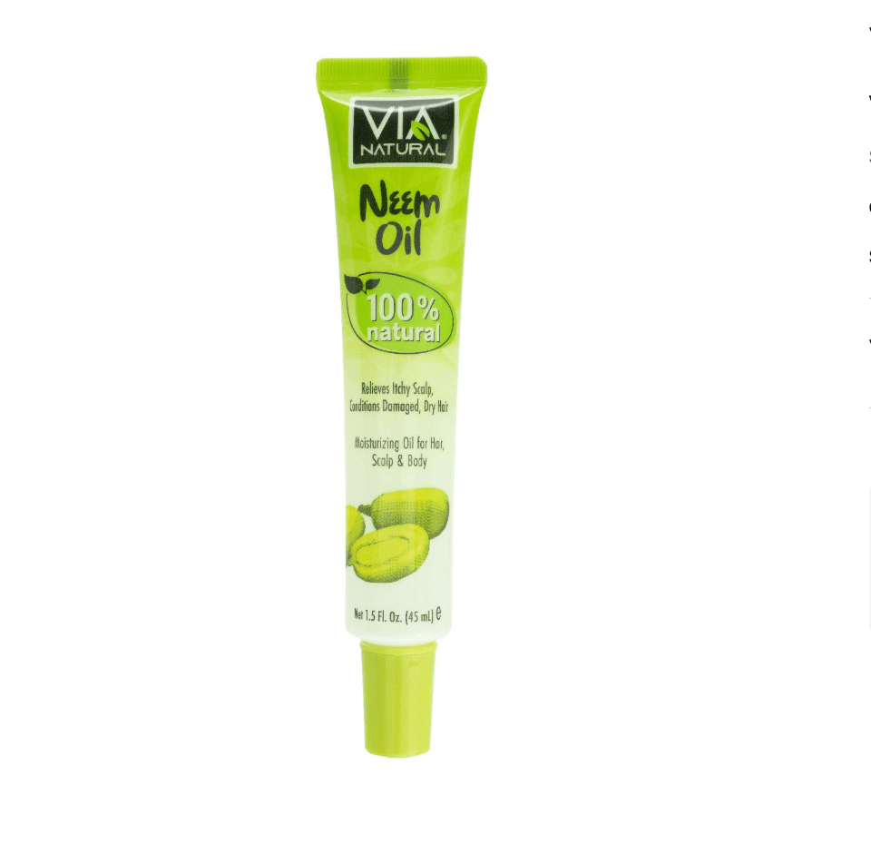 Via Natural Neem Oil 1.5 oz tube