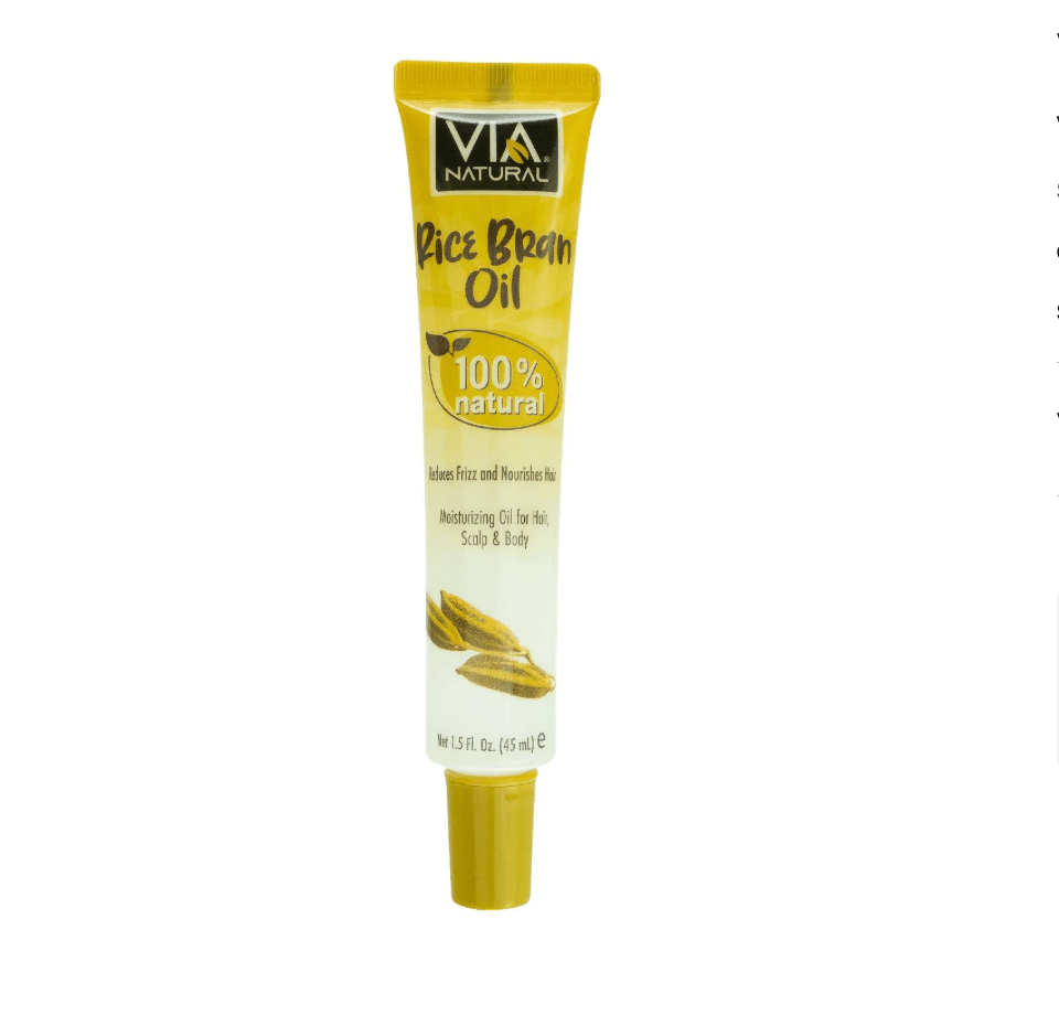 Via Natural Rice Bran Oil 1.5 oz tube