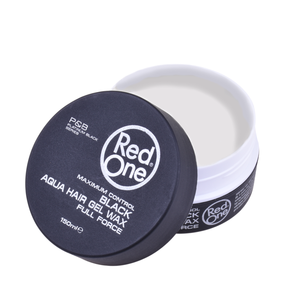 RedOne Black Aqua Hair Gel Wax Full Force Maximum Control