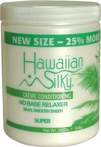 Hawaiian Silky Creme Conditioning No Base Relaxer Super 20 oz Hawaiian Silky