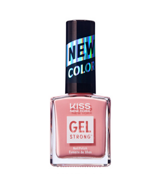 KISS New York Gel Strong Nail Polish, High-Gloss Salon Shine Long-Wear Liquid Lacquer - KNP KISS NEW YORK PROFESSIONAL