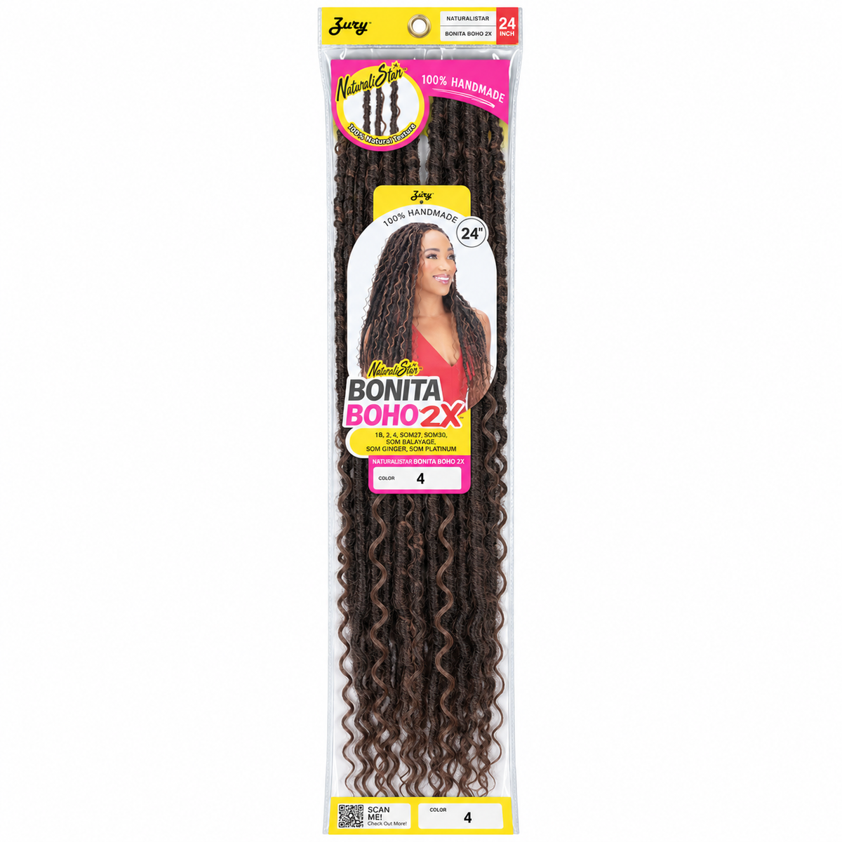 Zury Bonita Boho 2X 24-inch full package color 4