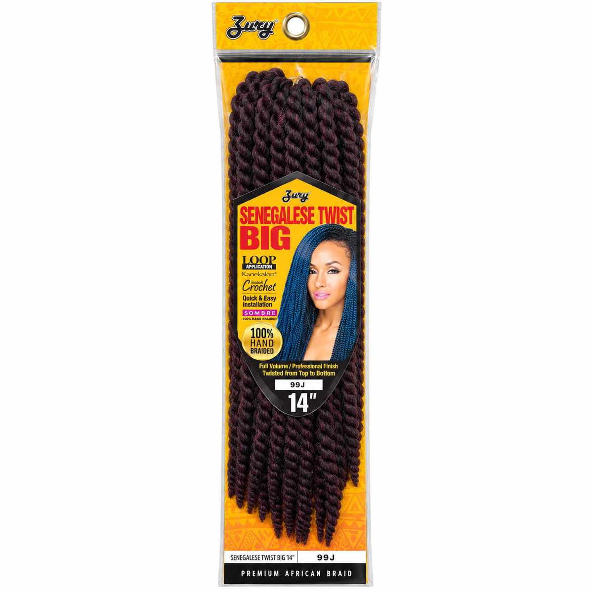 Zury Senegalese Twist Big 14-inch package color 99J